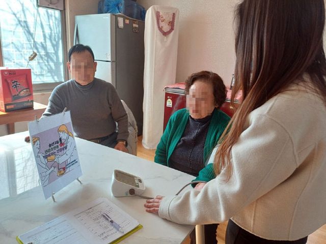 의정부시 송산2동, 띵동! 건강초인종과 함께 경로당 건강을 지