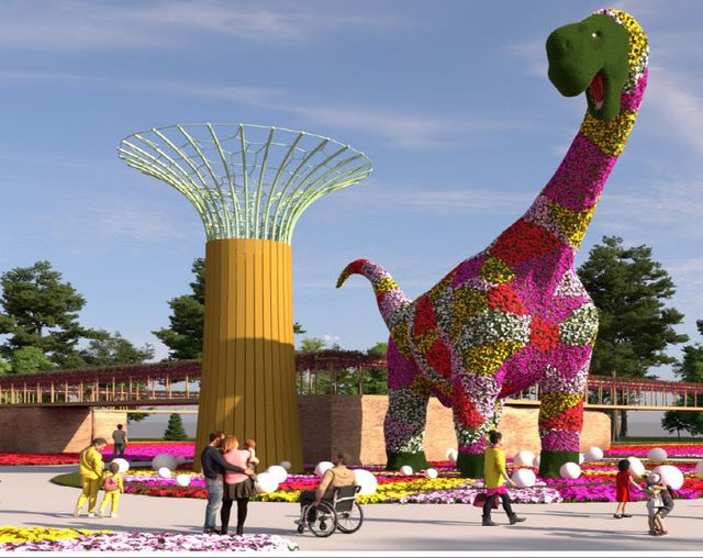 경남고성공룡세계엑스포, 10월 1일 화려한 개막