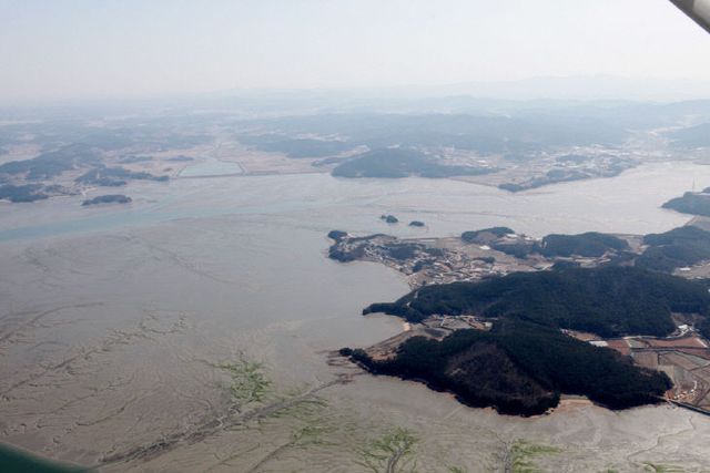 서산 가로림만 도서지역 전경