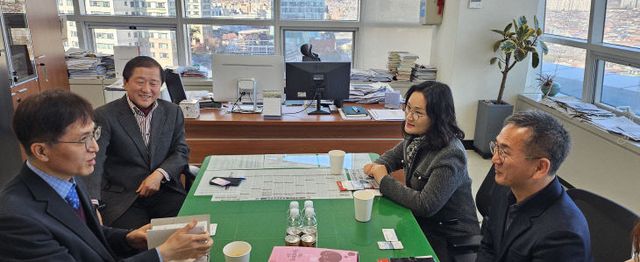 거창군 관광재단 방문사진