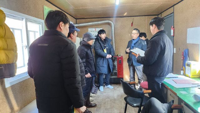 제천시, 동절기 한파대비 중대산업재해 예방 점검 실시