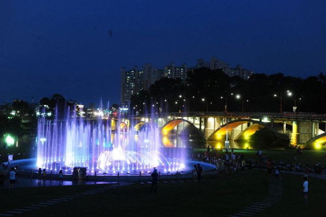 진주시 3월 14일부터 ‘진주남강음악분수대’ 운영 재개