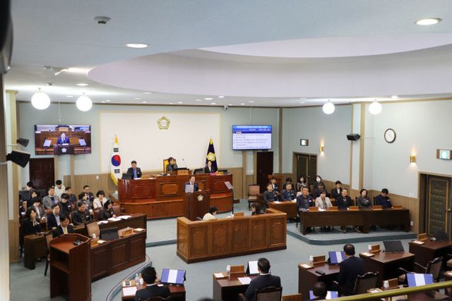 제309회 임시회 제2차 본회의_전경