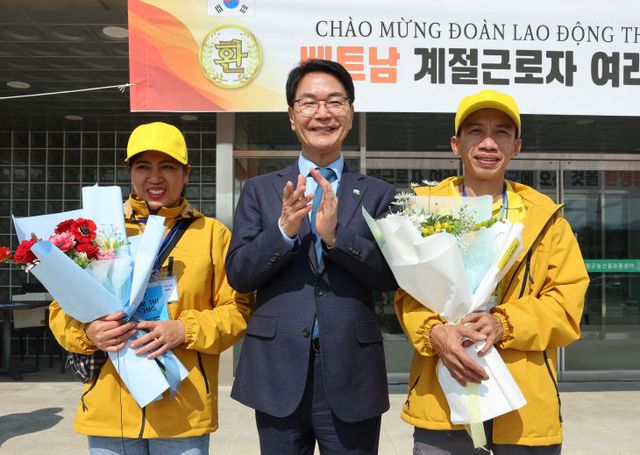 베트남 외국인계절근로자 입국(4)