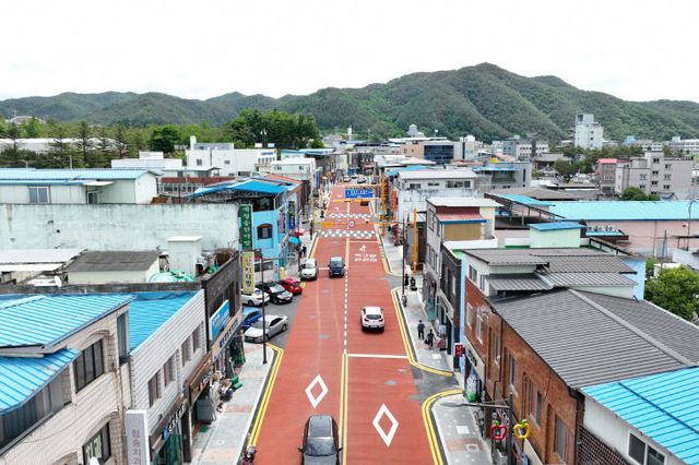 적한 거리 조성]-청송읍 전선지중화 後)