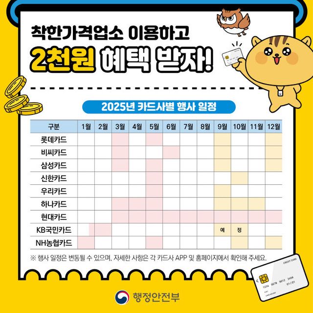 착한가격업소 활성화 이벤트