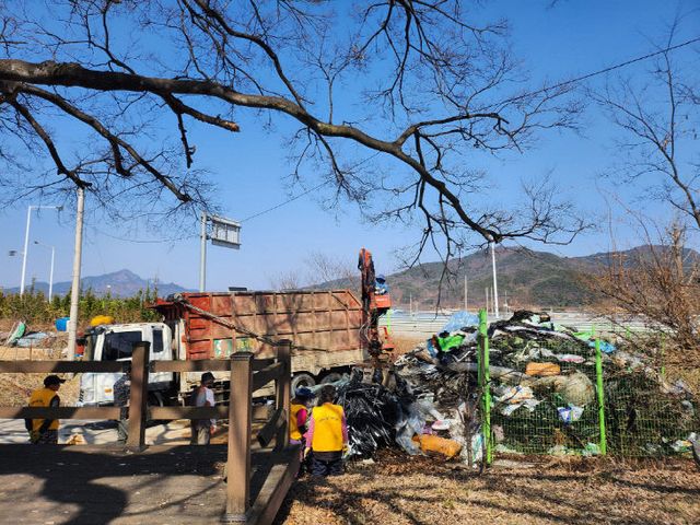 거창군 영농폐기물 집중 수거