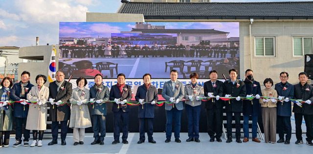 진주시， 진주경찰서 서편‘중안지구 공영주차타워’준공 (1)