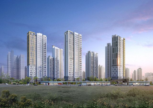 보도자료 붙임. 일광 통합공공임대주택 투시도