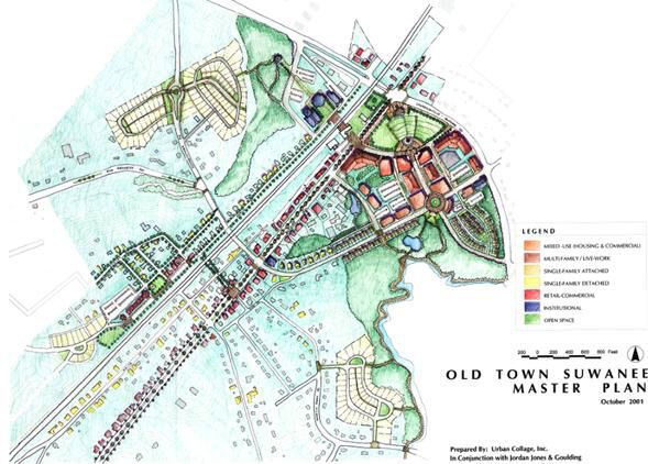 수와니시 올드타운 마스터 플랜(수와니시 제공)