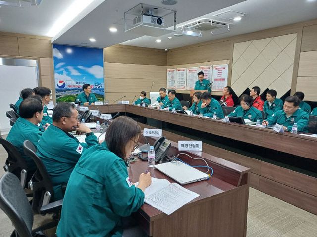 통영시 산불대비 비상대책회의 개최 및 산청이재민 물품 지원