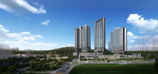 김포 풍무역 롯데캐슬 시그니처 투시도