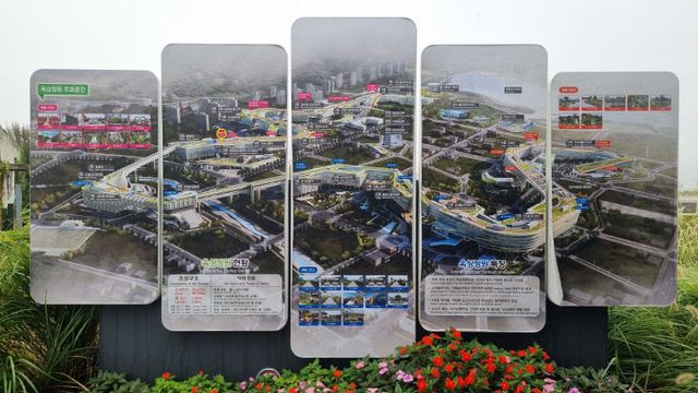 정부청사 배치도