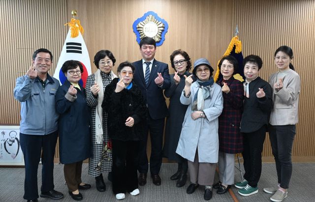 중구 의장모니터단 간담회 사진