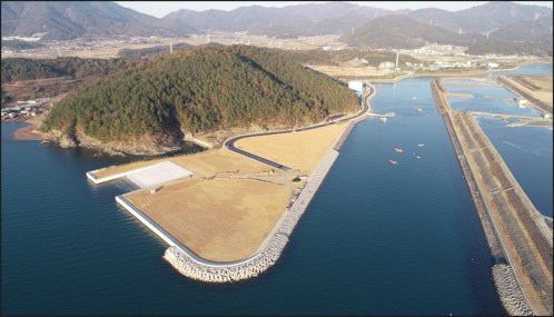 사천시, 향촌2 일반산업단지 전경 사진