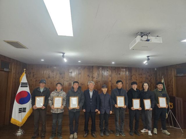 9.전정사 양성과정 교육 및 전정 모습 (1)