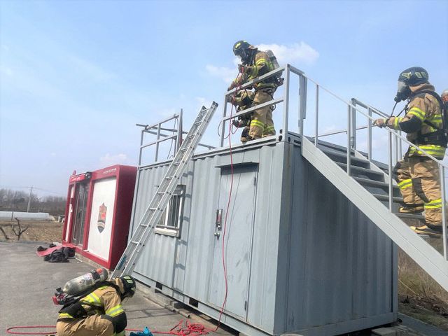 (0409)논산소방서, 소방기술경연대회 화재분야 집중 훈련!