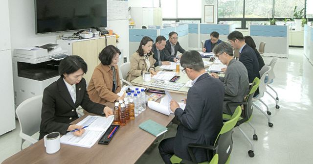 화성특례시의회 경환위, 재활용 폐기물 처리업체 사전보고회.