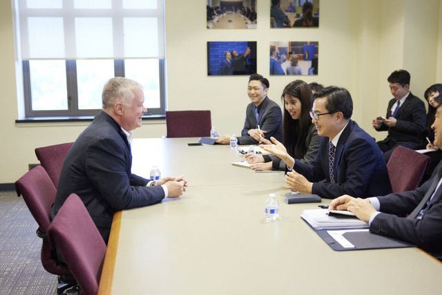 김동연 지사, 스티브 비건 트럼프 1기 정부 대북정책 특별대표