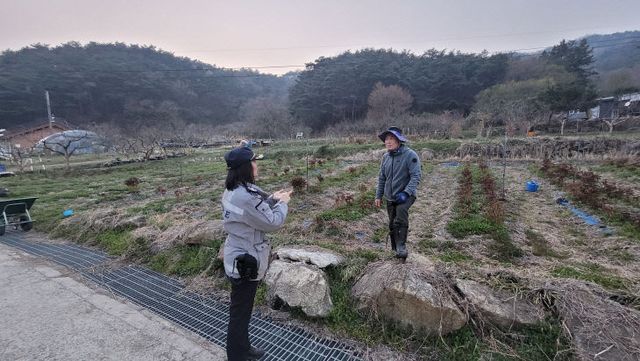 250411 고창경찰서, 모양지구대 산불예방 활동1