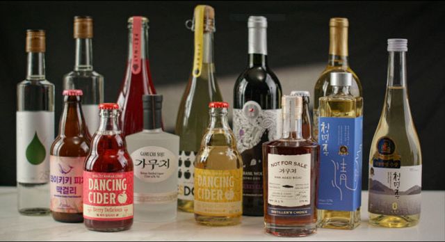 지역특산주 모음 사진.