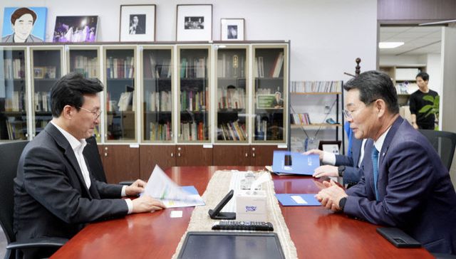 권익현 부안군수, 국회 방문 국가예산 등 현안 건의