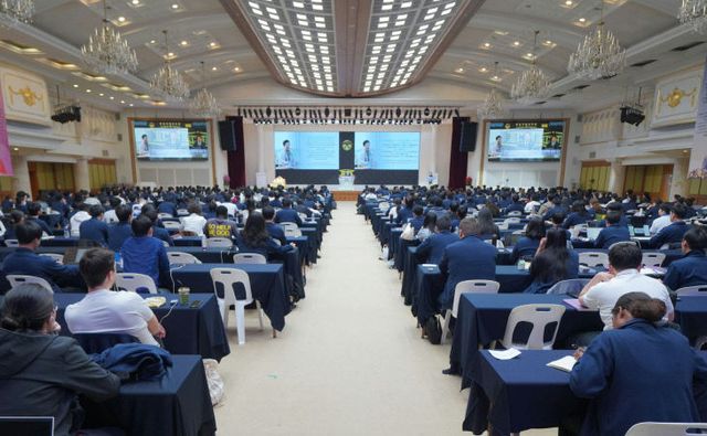 62개국 500여 명 모인 청년지도자 탑건 수련 전경