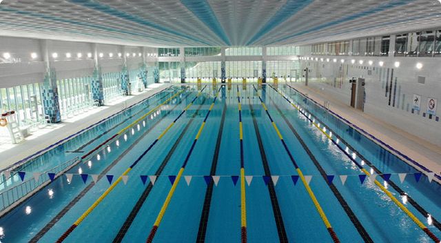 3.예산 1100년 기념관 수영장 내부(레인)