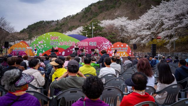보곡산골 산벚꽃축제