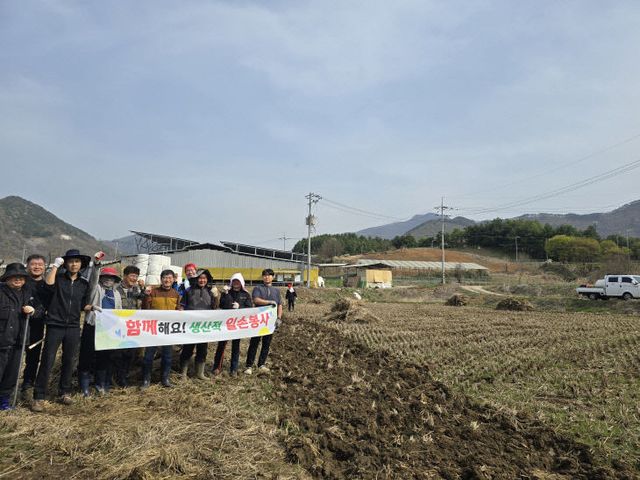 연풍면사무소 농촌일손돕기 사진