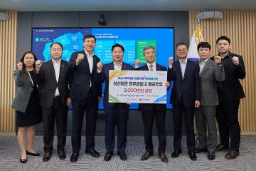 나눔축산운동 단체사진