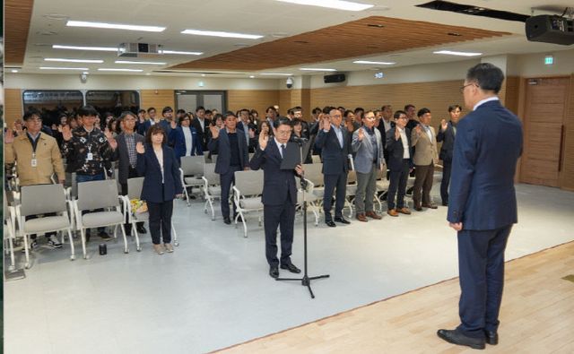 서천군이 개최한 청렴실천 및 음주운전 근절 결의대회