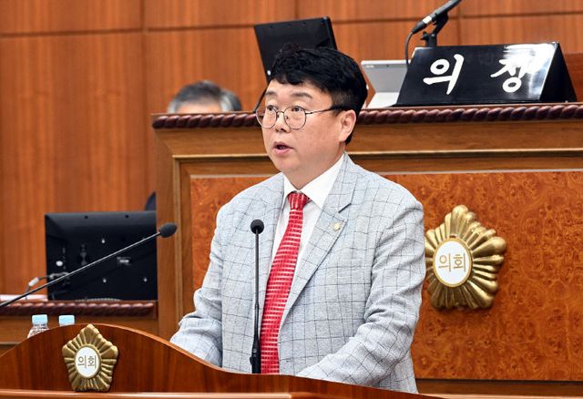 사진(의정부시의회 김태은 의원, 5분 자유발언 가져)