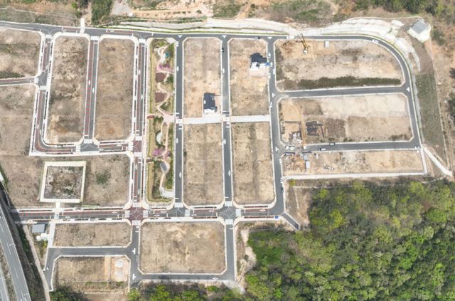 장유배후주거복합단지 택지 조성 사진