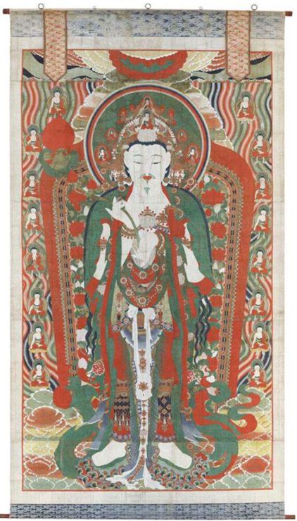 부여 무량사 미륵불 괘불도