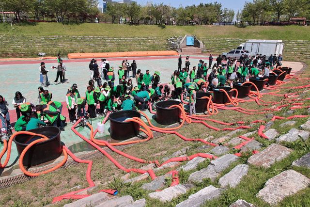 사본 -(사진2)양수기 가동교육 훈련1