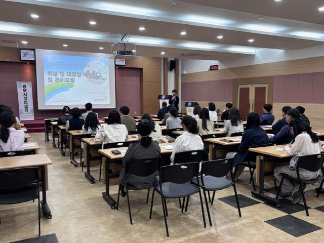 증평군보건소 암 예방 교육 사진 1