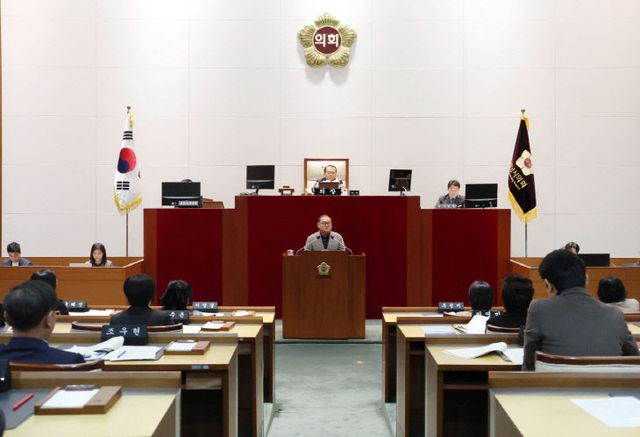 사진_본회의장 5분발언 (이군수의원)