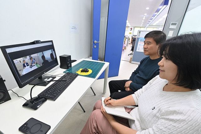 (사진)하남시, 민원은 현장에서 해결! 화상민원상담 전면 확대