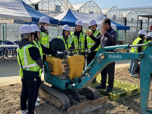농업기계 안전교육 사진