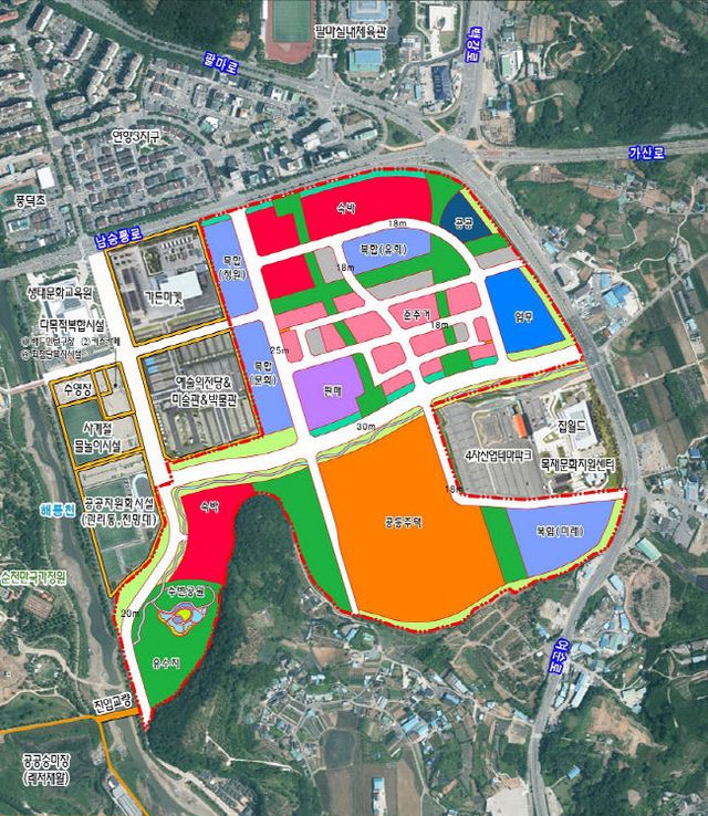 사본 -1 순천시 연향들 토지이용계획도