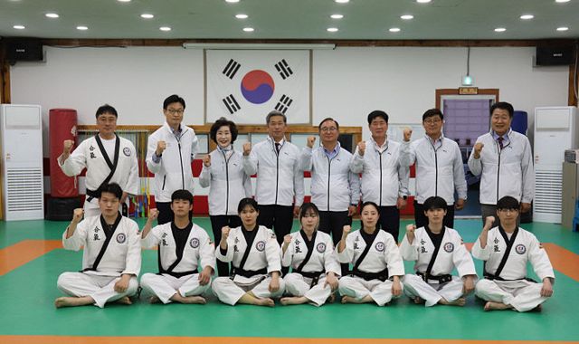 제64회 충북도민체육대회 선수단 격려 2