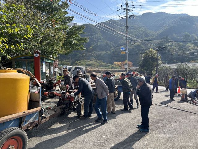 함양군 농기계 순회수리 및 안전교육 (2)