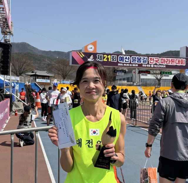 10km 일반 여자부 우승자 이가연 씨