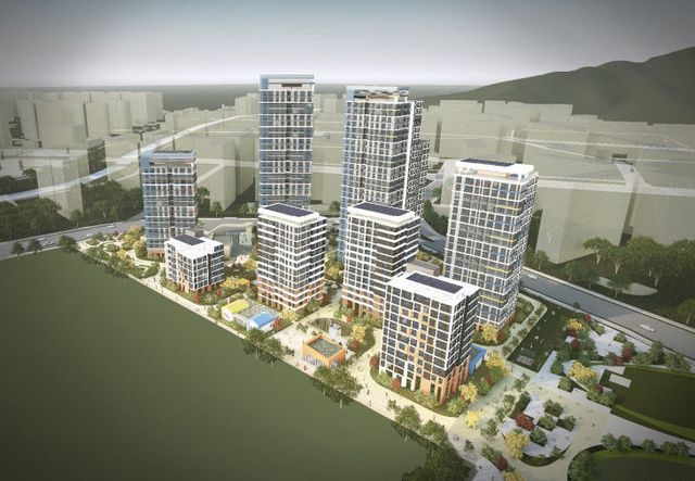 하남교산 A1블록 기본설계 조감도