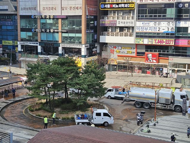 4.자원순환과(의정부시, 의정부역 서부광장 환경정비 완료)1