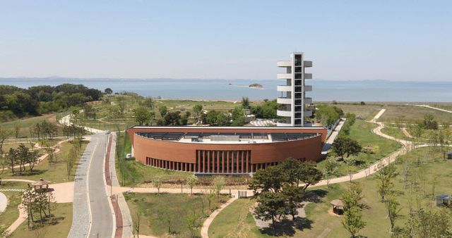 화성시 매향리평화기념관 전경