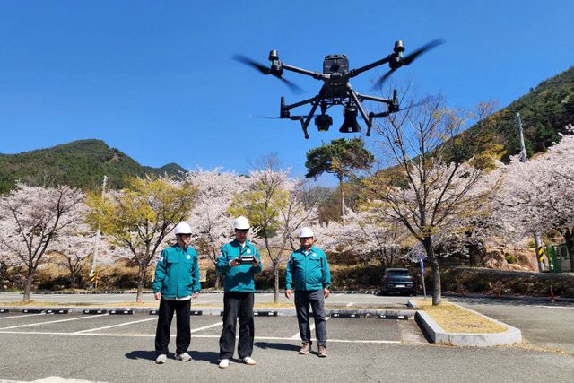 창녕군 드론 활용으로 산불 예방 총력1