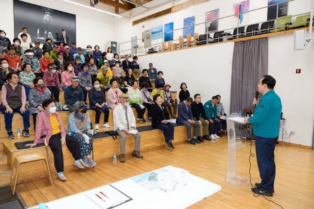 통영시, 당동지구 취약지역 생활여건 개조사업 주민설명회 개최