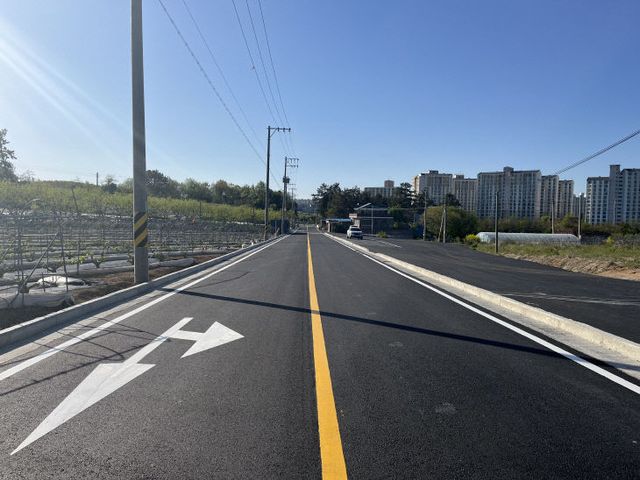 0425 영암군 삼호읍 용두마을 농어촌도로 개통